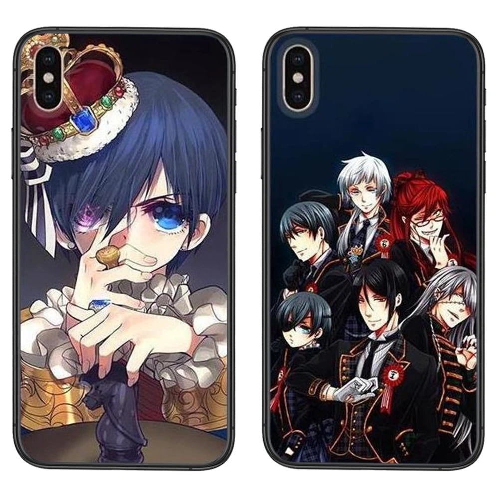 Лучшая цена черный футляр тренд Премиум силиконовый мультяшный Батлер для Huawei P50