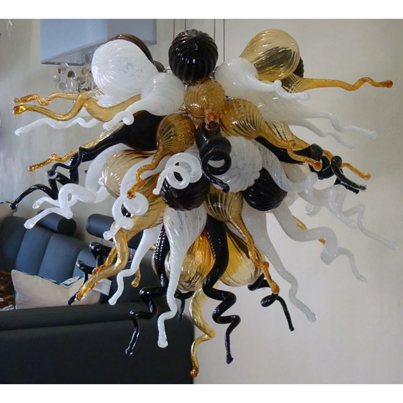 Высококачественная светодиодная люстра ручной работы из муранского стекла|glass