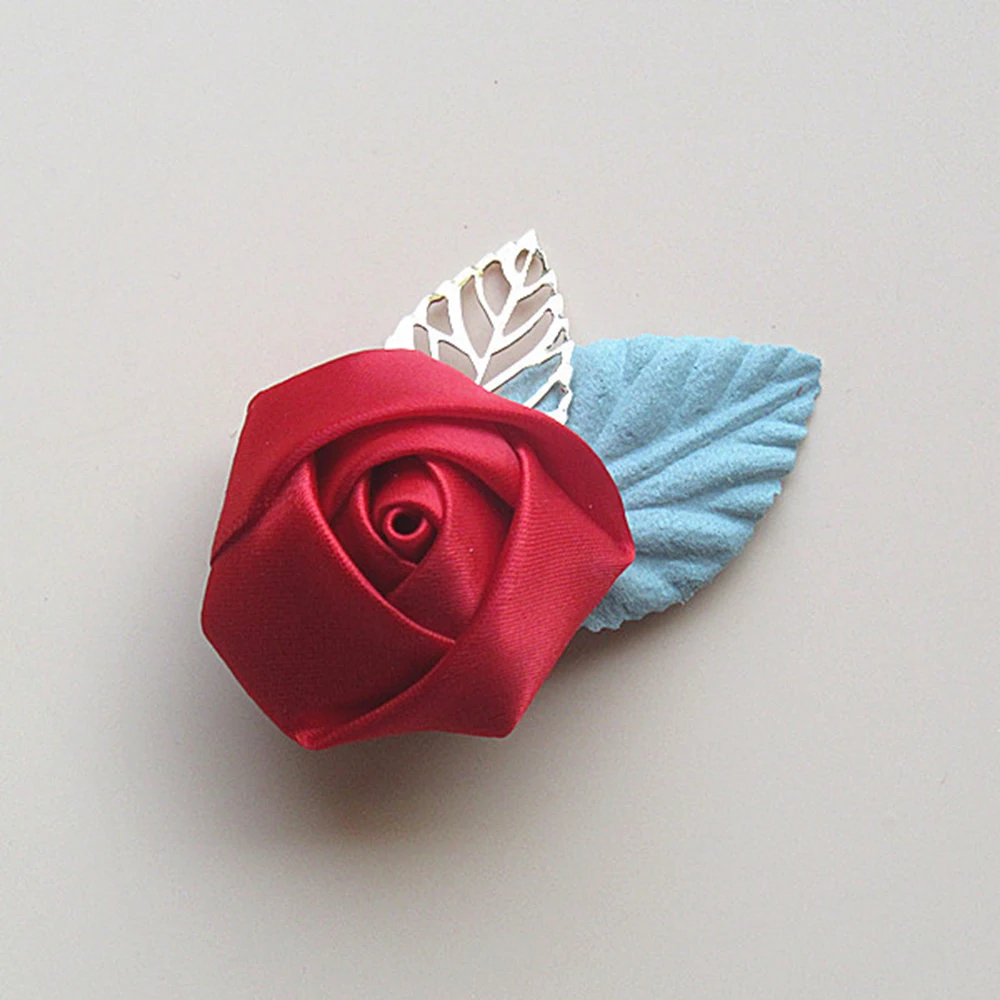 

Rose Flower Hair Clip Girls Toddler Hairpin Babies Hair Barrette Flower Hair Clip new arrival 1pc
