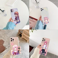 gasai yuno anime phone case for iphone xiaomi redmi 7 8 9 11 12 10 s x xs xr mini pro max plus laser transparent