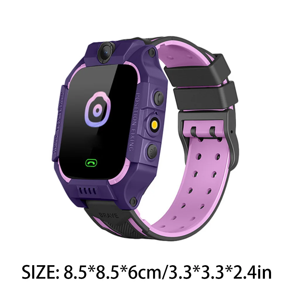 2021 kids smart watch for children sos call phone watch smartwatch use sim card photo waterproof ip67 kids gift for ios android free global shipping