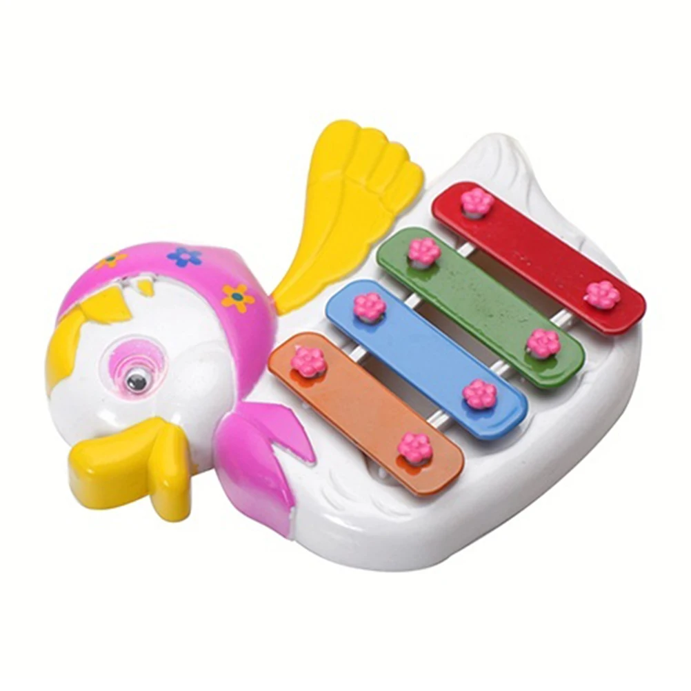 Мультфильм животных 4th весы резонатор пианино ксилофонная Музыка Игрушка Дети