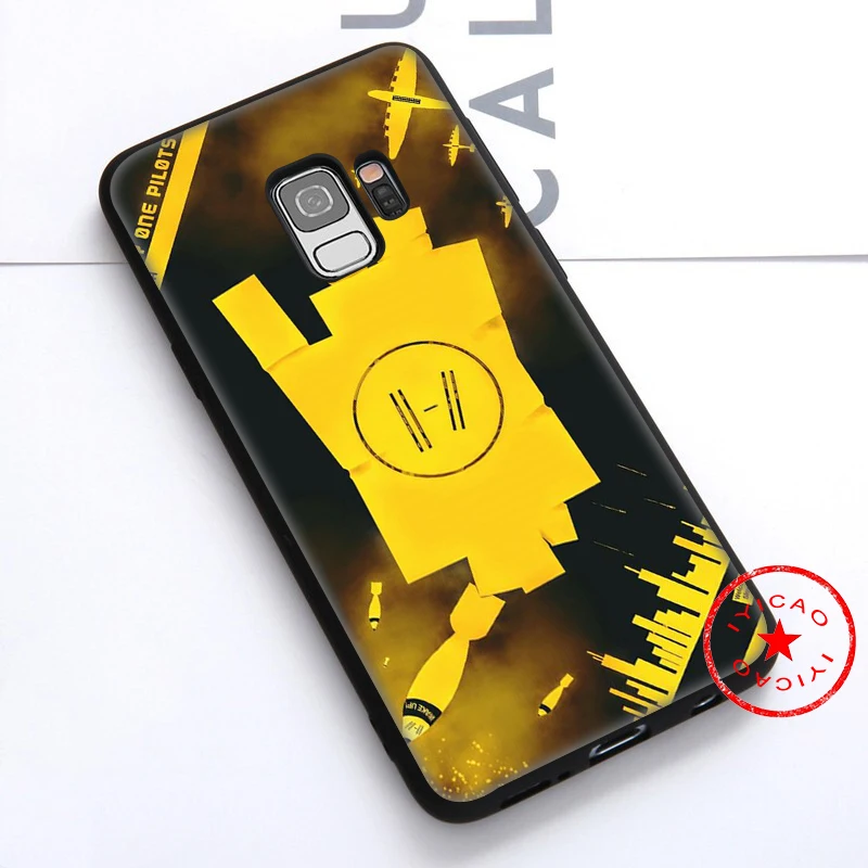 IYICAO 21 Twenty One Pilots Soft Case for Samsung Galaxy S10e S10 S9 S8 Note 8 9 10 Plus S6 S7 Edge TPU |