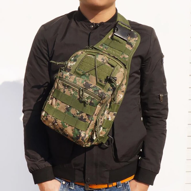 

Военная Тактическая Сумка с облегченной модульной системой переноски данных, спортивная сумка, практичный камуфляжный рюкзак для путешест...