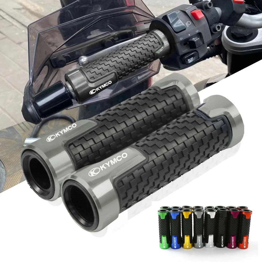 

Motorcycle Handlebar Grips Weight Bar Ends Cap For KYMCO DownTown 350 300i CK300T 400 500RI S400 K-XCT Xciting 250 CK250T 300