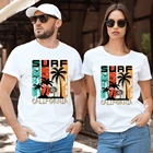 Футболка унисекс с коротким рукавом, круглым вырезом и графическим принтом