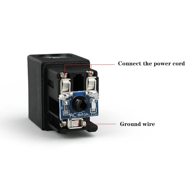 Пневматический электромагнитный клапан 5 портов способов 2 положения 8 мм 10 12