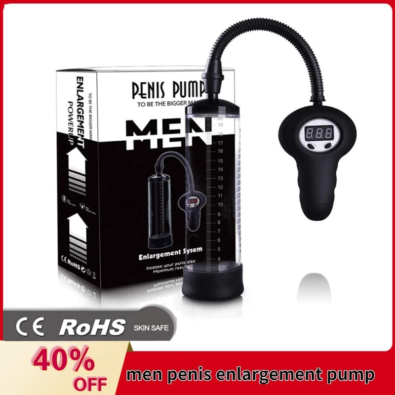 Увеличитель пениса насос мужской секс товары для мастурбации Электрический
