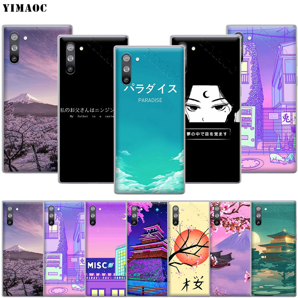 YIMAOC Paradise японский эстетический чехол для телефона Samsung Galaxy A2 J4 J6 J7 J8 Core Duo Plus Prime A20E
