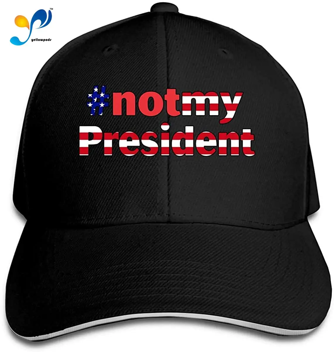 

Classic #NotMy President Baseball Cap Adjustable Peaked Sandwich Hats