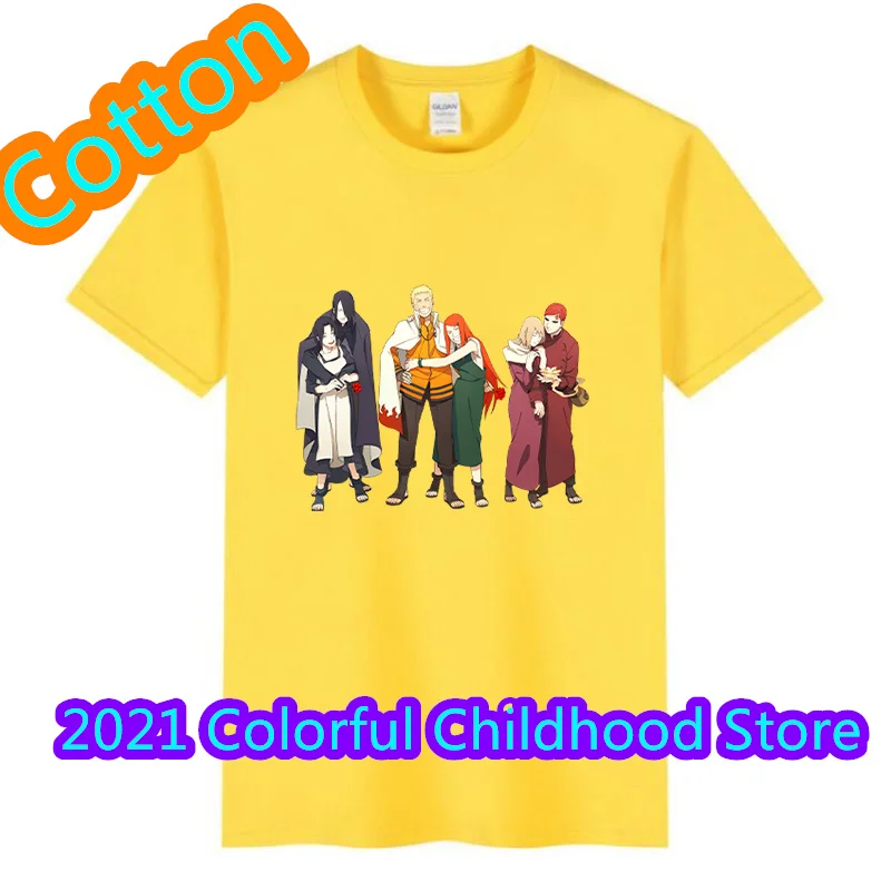

Summer favorite children's short sleeve Japanese best-selling cartoon image ninja new T-shirt children Kawaii cartoon design