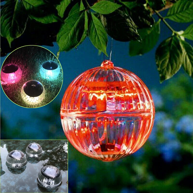 

LED Disco Light Pool Light Solar Water Drift Lamp Floating Underwater Glow Ball Swimming Pool Tub Spa Lamp Swimming Pool Lights