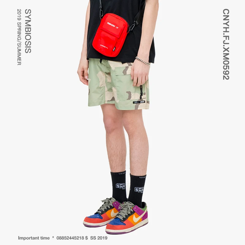 Viishow брендовые 2019 мужские шорты кэжуал камуфляжные летние короткие брюки уличные