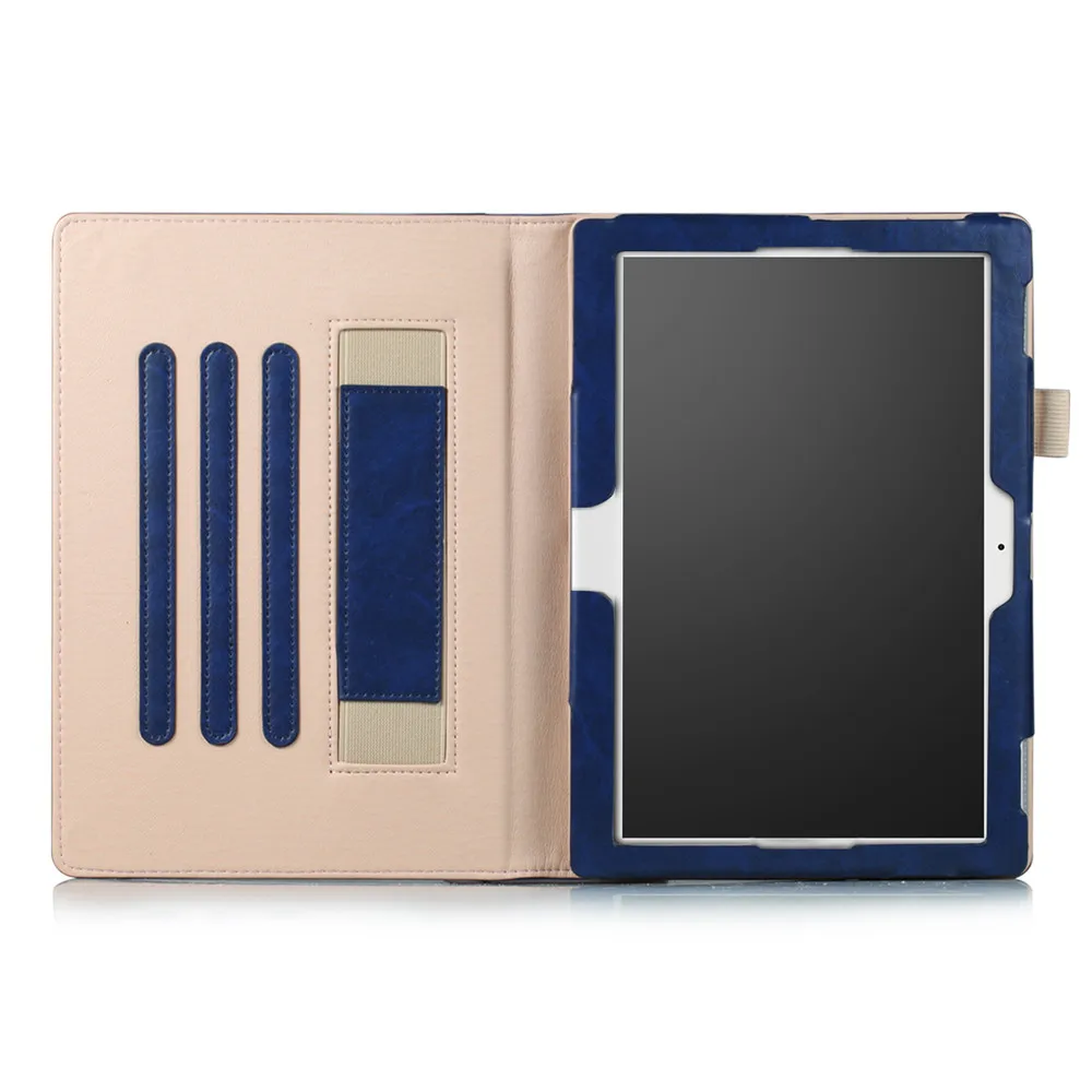 

Case For Lenovo Tab E10 E 10 X104 TB-X104 10.1 inch Case Shockproof Protect Cover PU Leather Flip Stand Case With Card Slot