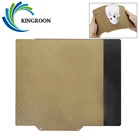 Наклейка KINGROON PEI, пружинный стальной лист, 3D принтер, нагревательный стол, предварительно нанесенный PEI Flex, магнитная основа для KP3S Ender 3