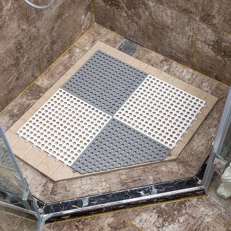 4 шт./лот Нескользящие коврики для ванной и душа Быстросохнущий Коврик пола в