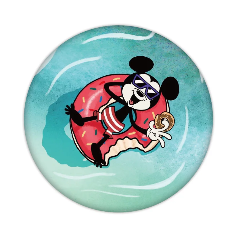 1 шт. Красивые Микки Пластик значок Минни Дейзи Дональд брошь с иконкой булавки