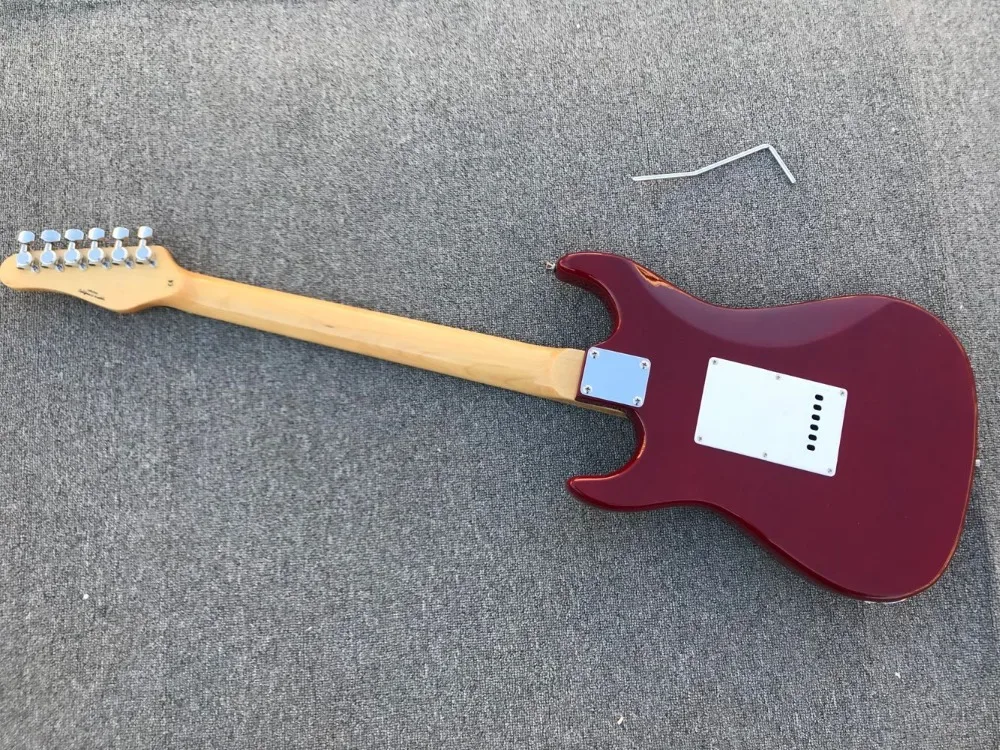 AAA покрытая кленом верхняя электрогитара wilkinson Magneto электрическая гитара клен Шея