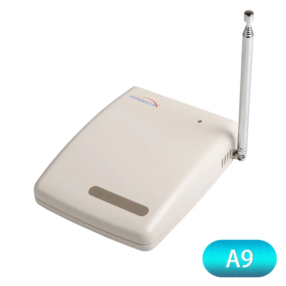 HOMSECUR DIY беспроводная домашняя безопасность wifi GSM Сигнализация приложение пульт дистанционного управления RFID карта Arm Disarm(панель сигнализации LA02 PIR и т. д - Цвет: Signal Repeater