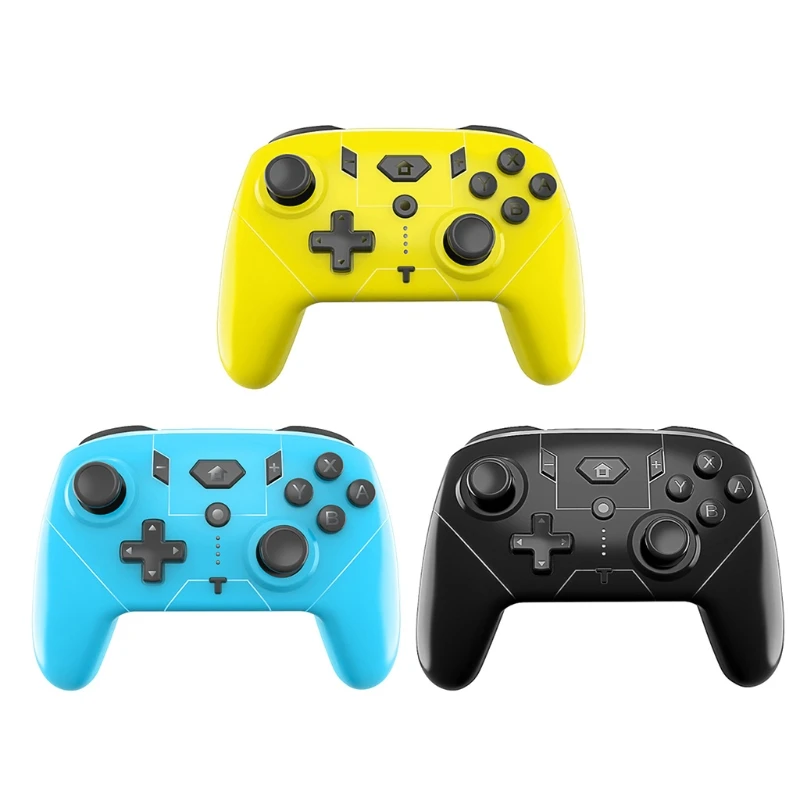 

Wireless Gamepad Game Controller Joystick Supports 6-axis Somatosensory Dual Motor Vibration Compatible with Switch