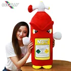 ПП подушка с изображением бутылки плюшевые игрушки Новые Креативные детские носки; Красивые красные Плюшевые игрушки Мягкая Подушка, хороший подарок для ребенка Автомобильный декоративный подголовник спинки сиденья Шея подушка для отдыха