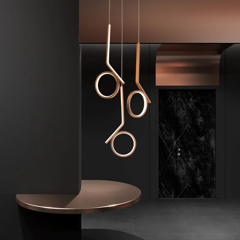 Современный светодиодный подвесной светильник s винтажный промышленный для