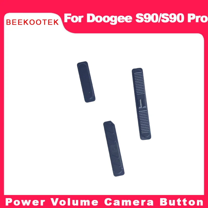 BEEKOOTEK новый оригинальный Для Doogee S90 кнопка включения/выключения питания + кнопка регулировки громкости кнопка вверх/вниз для камеры Кнопка для телефона Doogee S90 Pro/S90C
