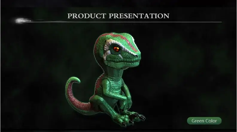 Креативная Velociraptor фигурка, Электрический динозавр, домашние животные, игрушка для кончика пальца динозавра, Умная игрушка, электронный питомец, модель динозавра