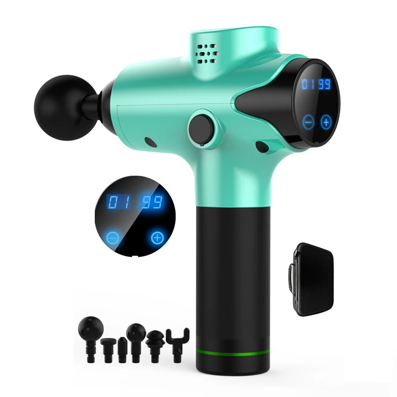 Расслабляющий массажный пистолет для мышц вибратор массажер релаксации