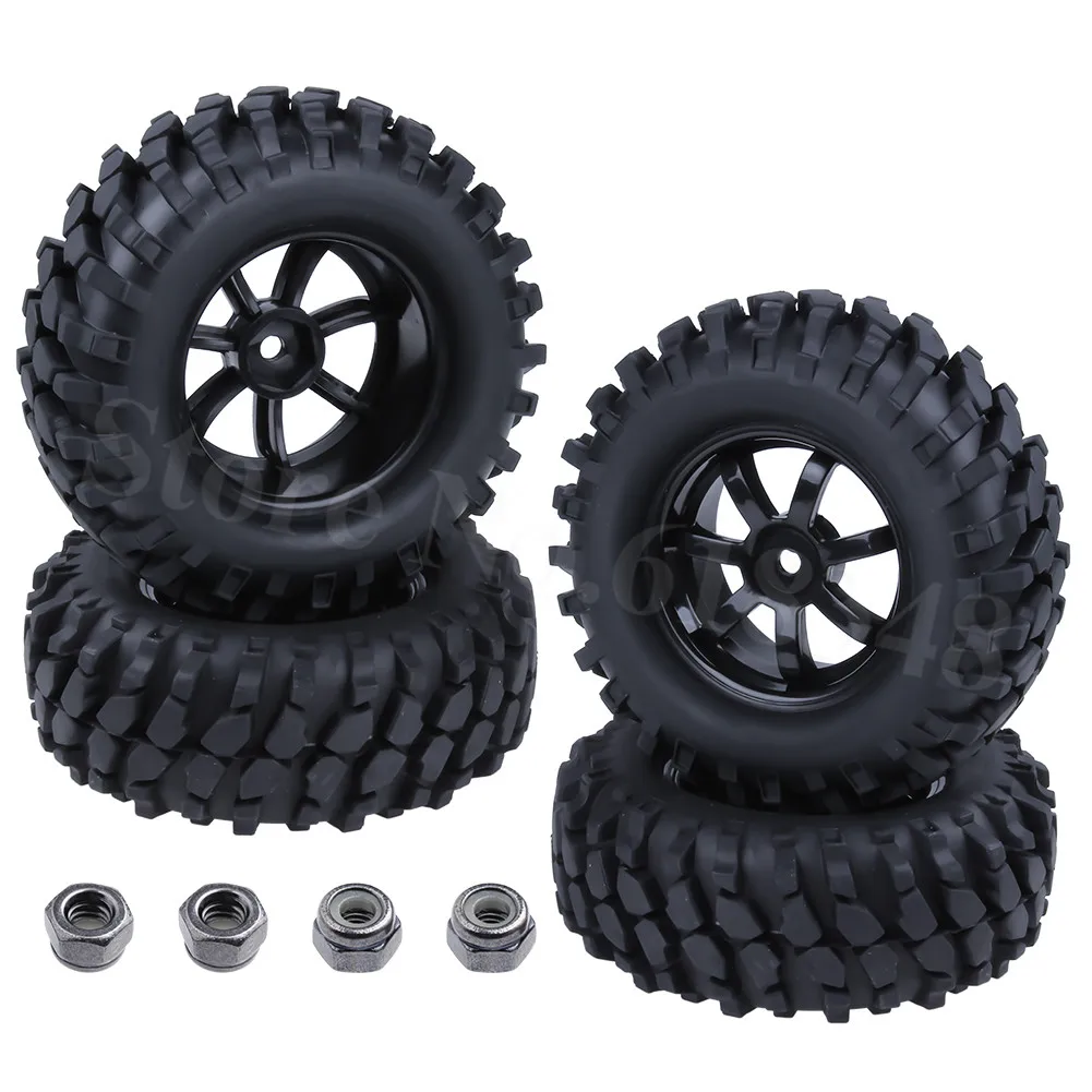 4 шт. 96 мм 1 9 &quotшины и диски поролоновые вставки для 1/10 RC гусеничных осевых SCX10 RC4WD