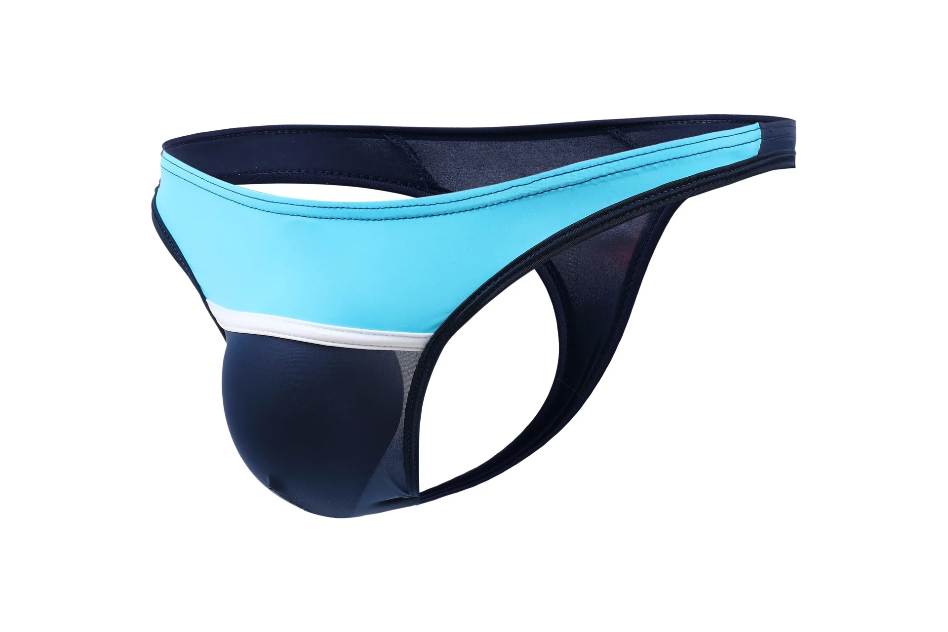 Мужские брифы сексуальное нижнее белье для геев гладкие из ледяного шелка