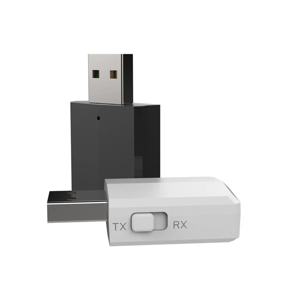USB Bluetooth 5 0 аудио передатчик приемник 2 в 1 3 мм AUX Стерео HIFI беспроводной адаптер для