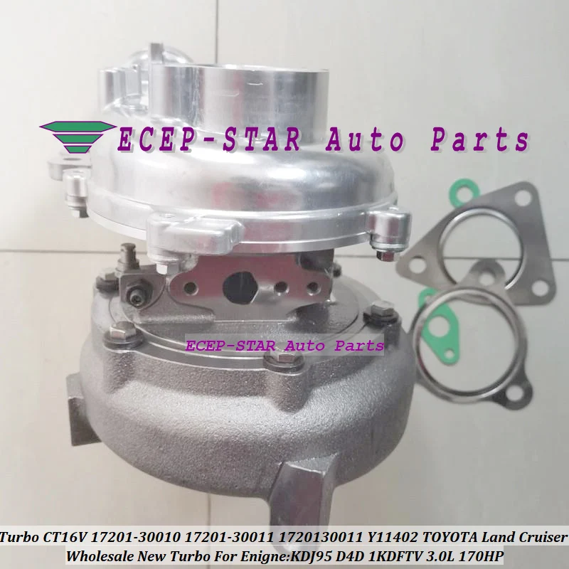 Турбокомпрессор Turbo CT16V 17201 30010 1720130010 для TOYOTA Land Cruiser 120 LandCruiser 1KD FTV 1KDFTV