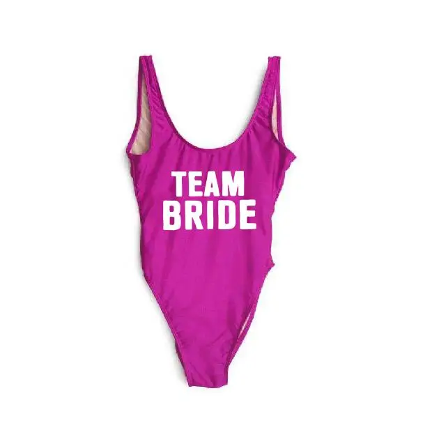 Пляжный костюм для девичвечерние невесты цельный купальный сексуальный