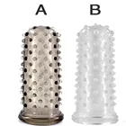 Многоразовый силиконовый презерватив с шипами в горошек, манжета на пенис для телефона, оболочка, презервативы, удлинитель, насадка на пенис, секс-игрушки
