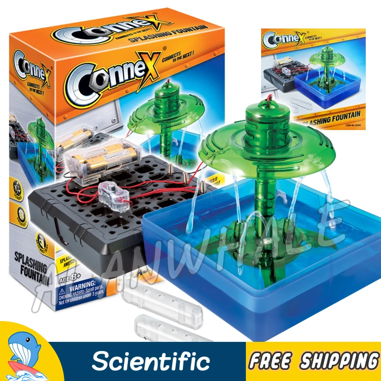 Креативные эксперименты брызговик фонтан набор для изучения науки физики
