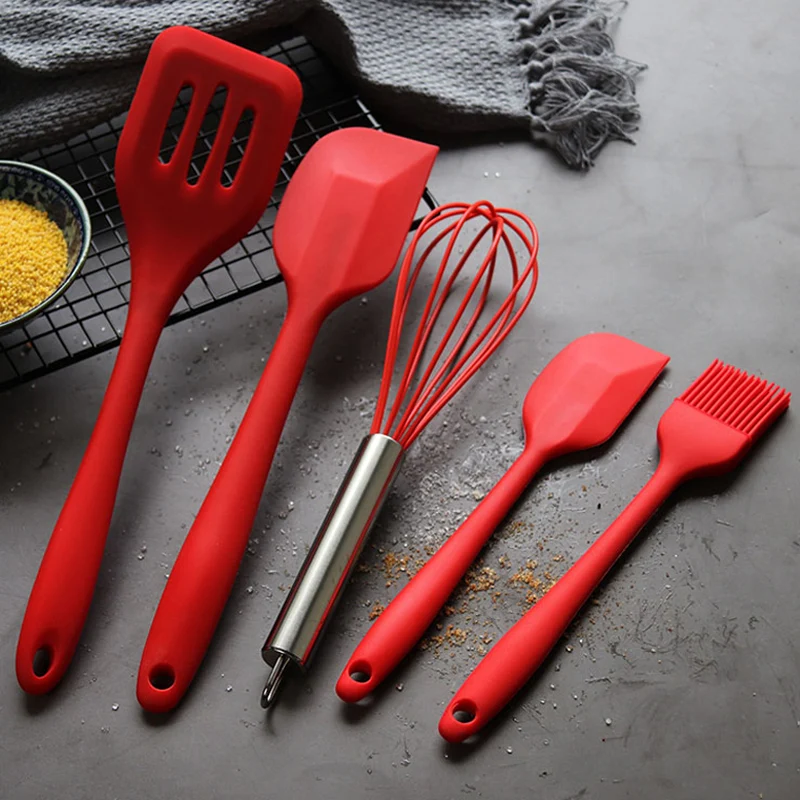 Силиконовые инструменты для приготовления пищи набор кухонной утвари