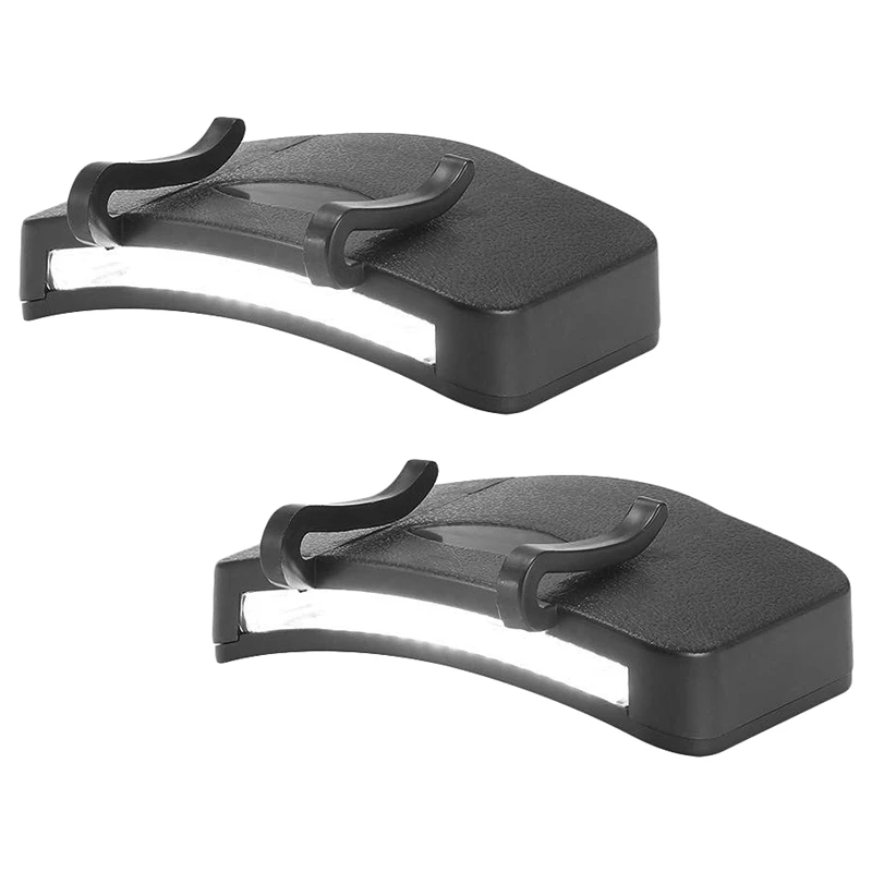 2 шт. зажим на колпачок светильник Led Cob козырек батарейках налобный фонарь| |