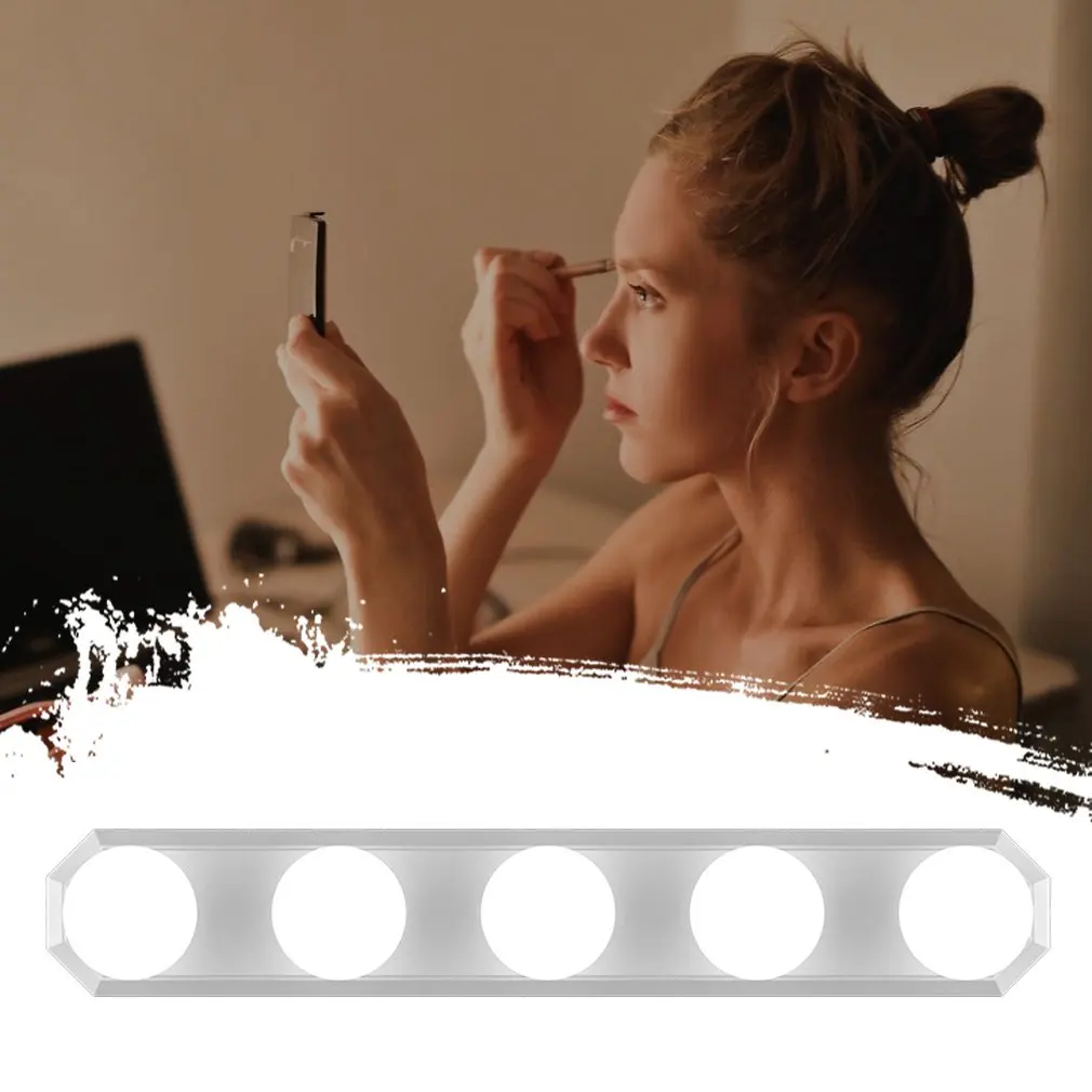 Светодиодная лампа Spiegel для макияжа 5 Licht комплект Helderheid Instelbaar Cosmetisch
