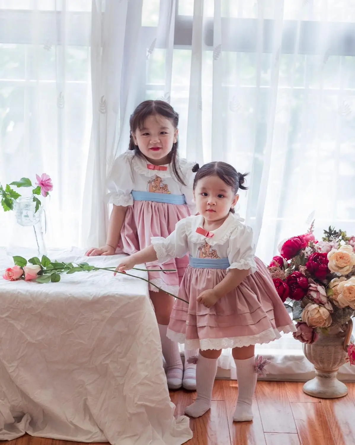 Женское летнее осеннее платье в виде розового кролика | Детская одежда и обувь