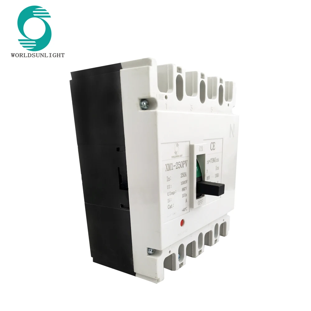 XM1-250PV 160A 200A 225A 4P 1000v автоматический выключатель с литой крышкой MCCB | Обустройство