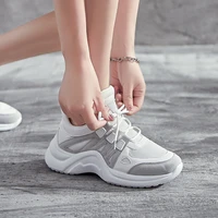 2020 spring new old shoes womens shoes large size korean thick soled shoes women casual sports shoes women white shoes