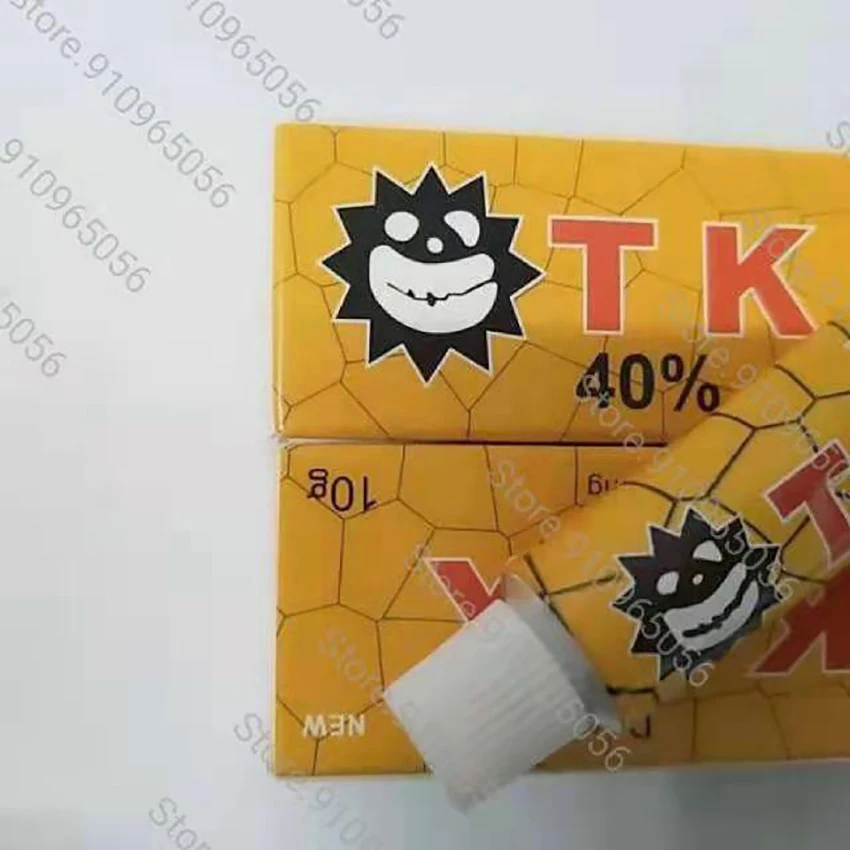 

TKTX 40% 25-35 PCS yellow makeup eyebrow tattoo care lips pain 10 g