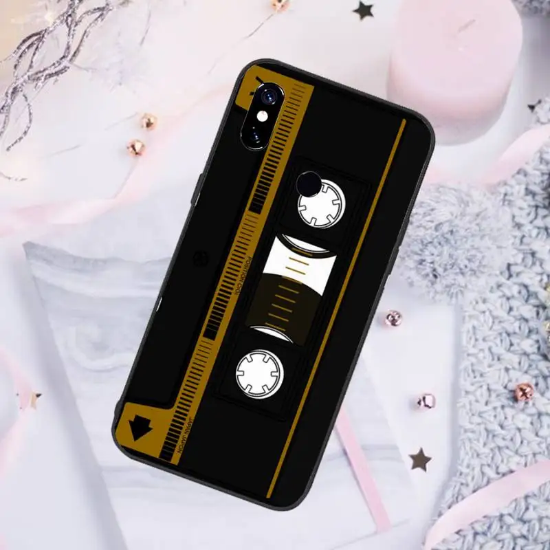 

Retro Cassette Tape Phone Case For Xiaomi Redmi 7 8 9t a3Pro 9se k20 mi8 max3 lite 9 note 9s 10 pro
