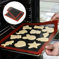 baking mat perforated non stick silicone baking oven sheet liner for cookie bread macaroonbiscuits kitchen tools