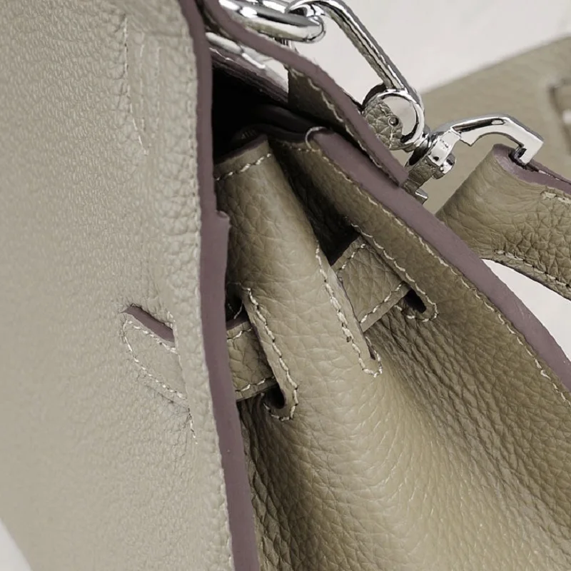 

Genuine Leather Platinum Bag New Trend Top Layer Cowhide Messenger Tower Bag Women's Handbags Bag Women 2020