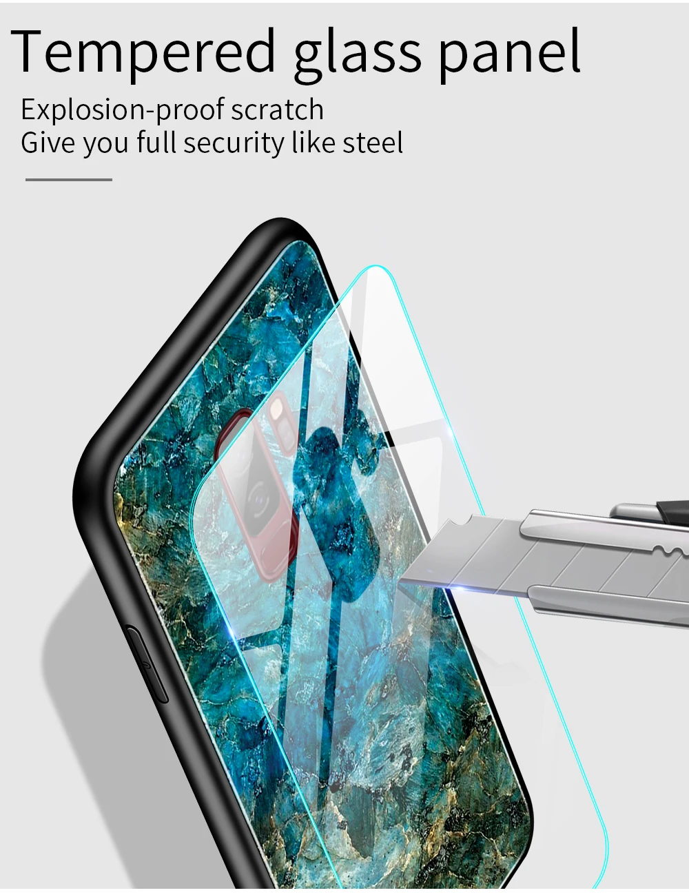 Чехол Heyytle из закаленного стекла с градиентом для samsung Galaxy S9 S10 Plus A70 A50, чехол с рисунком звездного неба для Note 9 A60