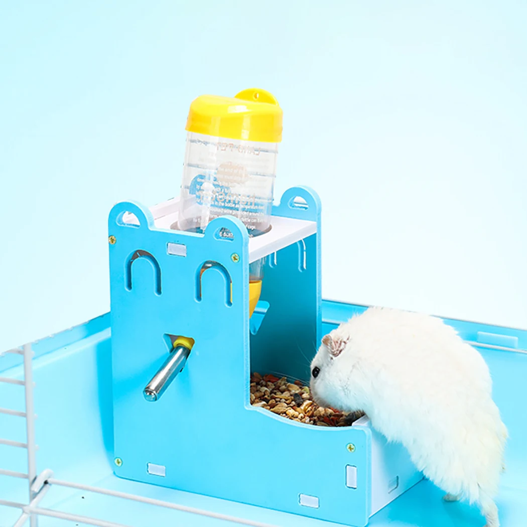 Деревянный дозатор воды для хомяка автоматическое устройство подачи еды товары