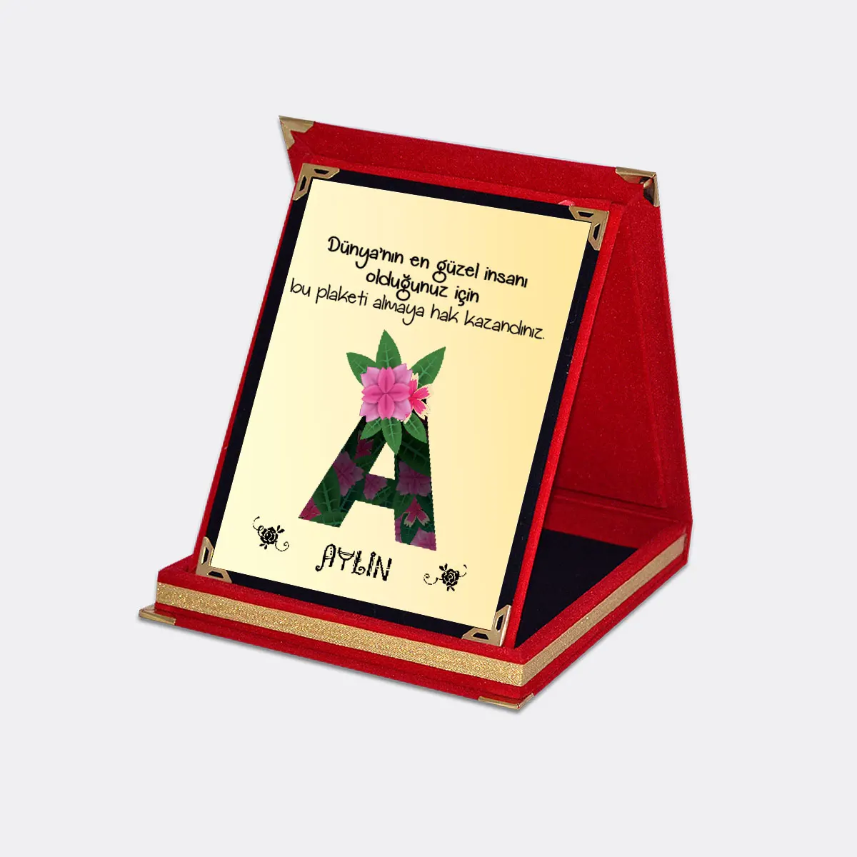

The world's Most Beautiful nsanna Custom Plaque-A