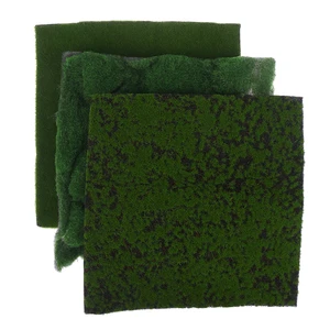 Мини DIY искусственная трава доска Свадебный Сад Микро пейзаж Декор Аксессуары симулятор мха газон стены зеленые растения